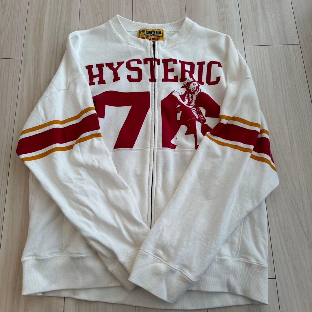 ジェニ着用！HYSオーバーサイズジャンパー【HYSTERIC 76】白 - メルカリ