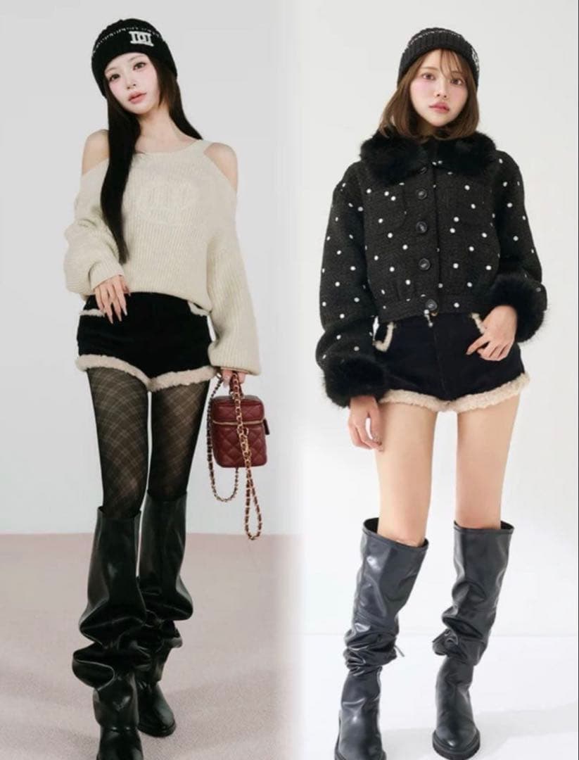 値下げ不可！ Darich ポイントボアコーデュロイショートパンツM - メルカリ