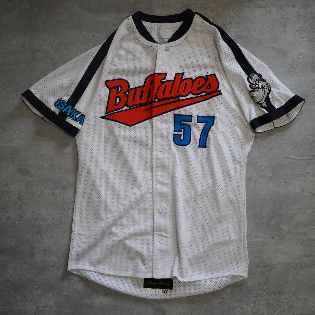 大阪近鉄バファローズ 的山 実使用 ユニフォーム ホーム - メルカリ