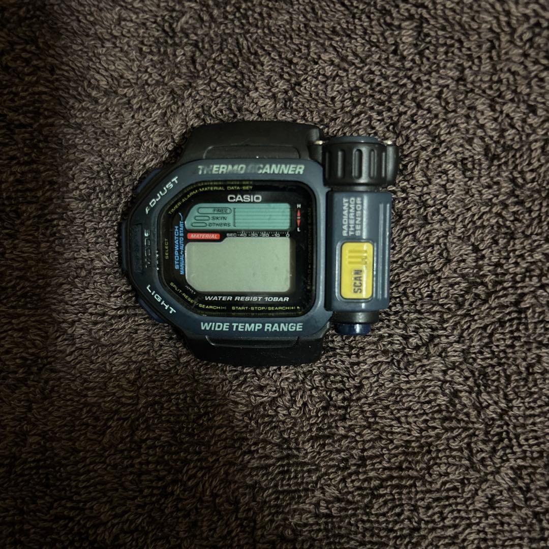 D*a様 CASIO THERMO SCANNER 腕時計 CASIO - 【激レア】CASIO TSR-110 サーモ スキャナーの通販 by 5007