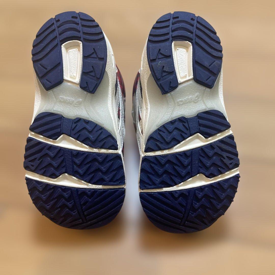 fh00_15様専用 familiar×asics 赤チェック 15センチ - メルカリ