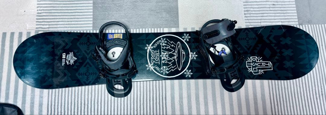 DEATH LABEL/TRUST GIRLS 138cm バインディングセット DEATH LABEL/TRUST GIRLS 138cm バインディングセット DEATH LABEL