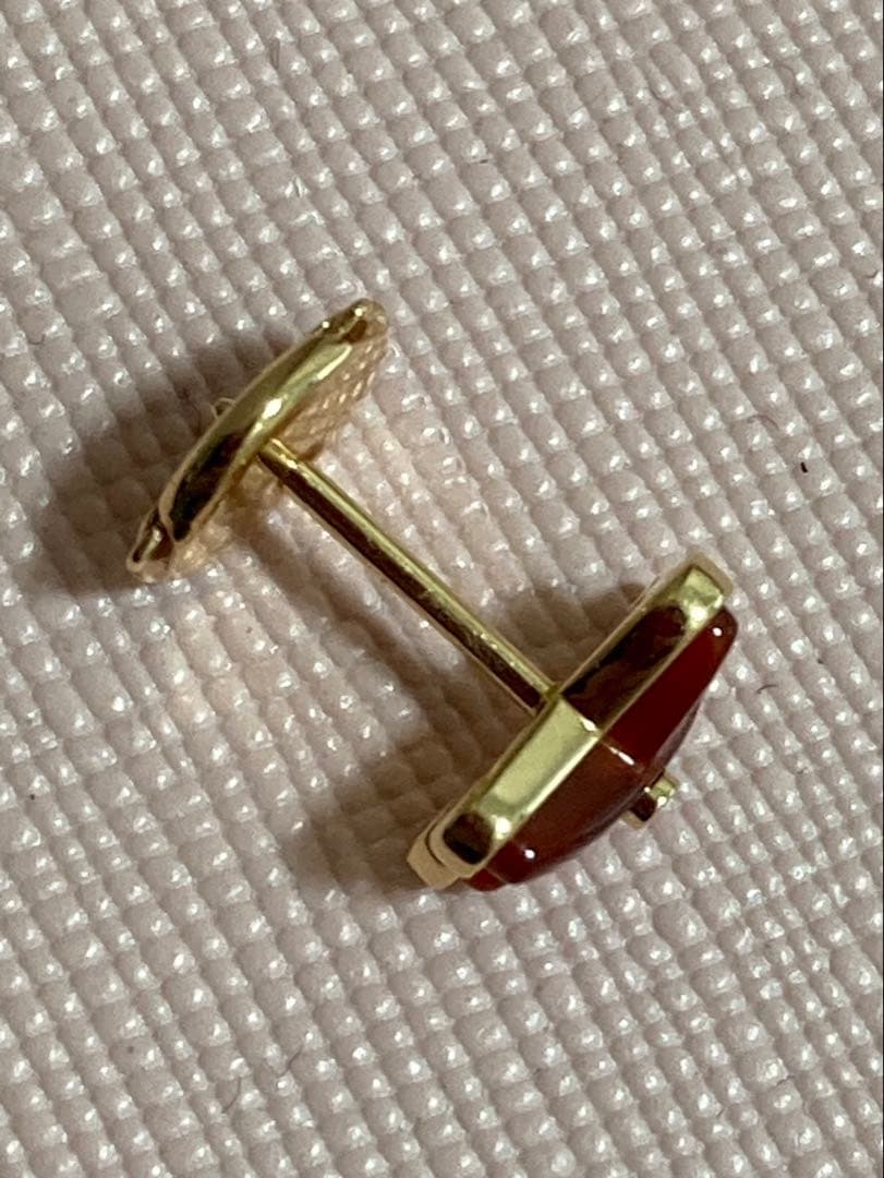 最終値下げショーメ リアン カーネリアン ピアス - メルカリ