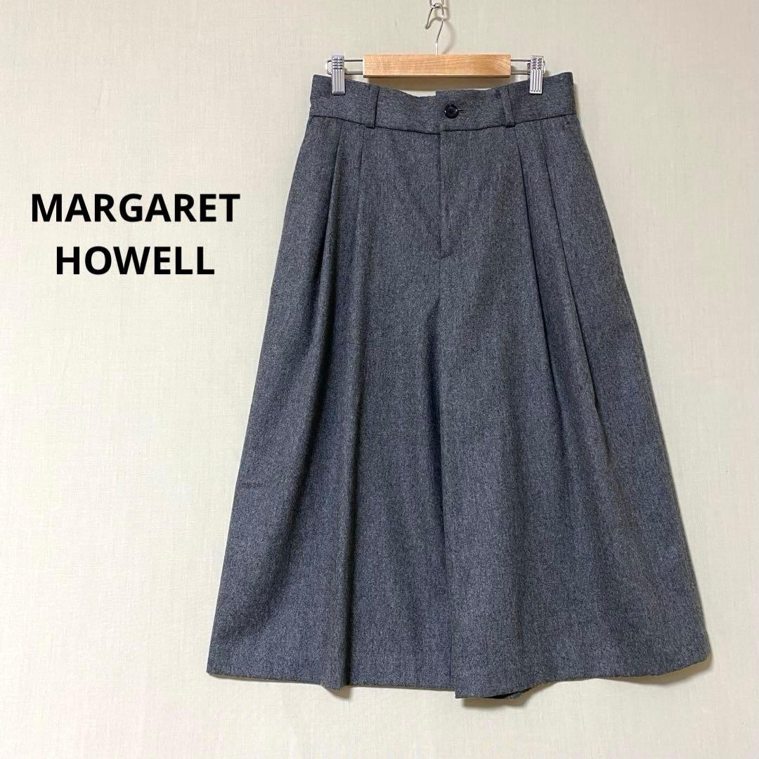 MARGARET HOWELL FOX BROTHERS ウール　ガウチョパンツ 楽天市場】MARGARET HOWELL/FOX BROTHERS WIDE STRIPE FINE WOOL