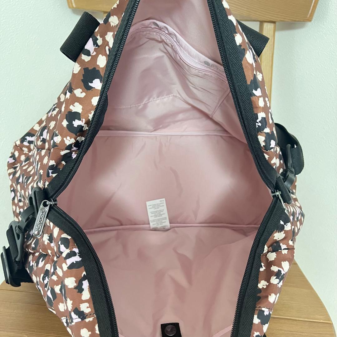 レスポートサック ハーパー ボストンバッグ 花びら柄 ピンク 2way