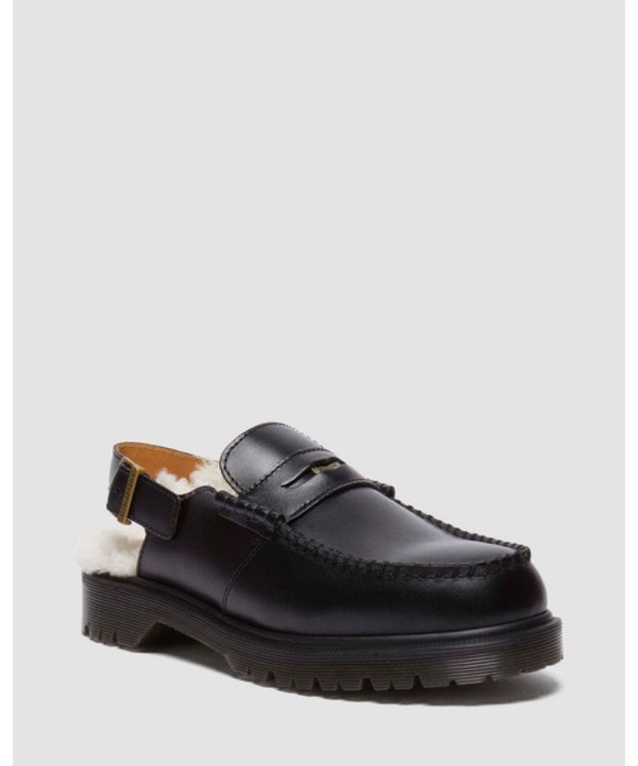 Dr. Martensドクターマーチン PENTON スリングバック ローファー Dr.Martens】PENTON スリングバック ローファー ミュール 茶 (Dr