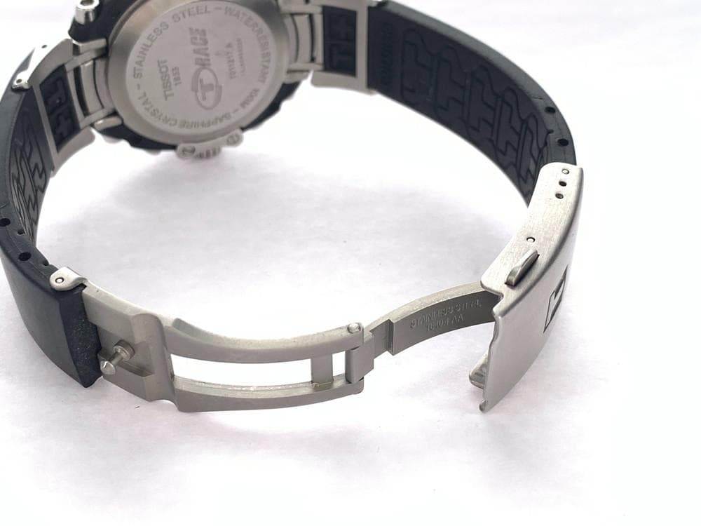 ◇TISSOT 1853ティソTRACET011217Aメンズ腕時計 08216