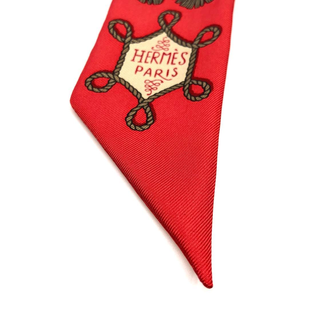 極美品✨箱付 エルメス ツイリー 飾緒とブランデンブルク飾り スカーフ