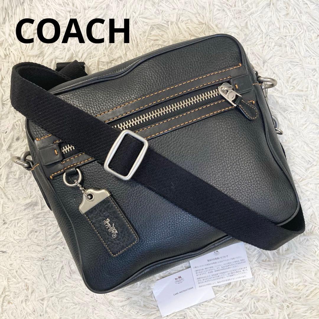 極美品 COACH DYLAN ディラン グラブタンレザー クロスボディ 黒 極美品 COACH DYLAN ディラン グラブタンレザー クロスボディ 黒