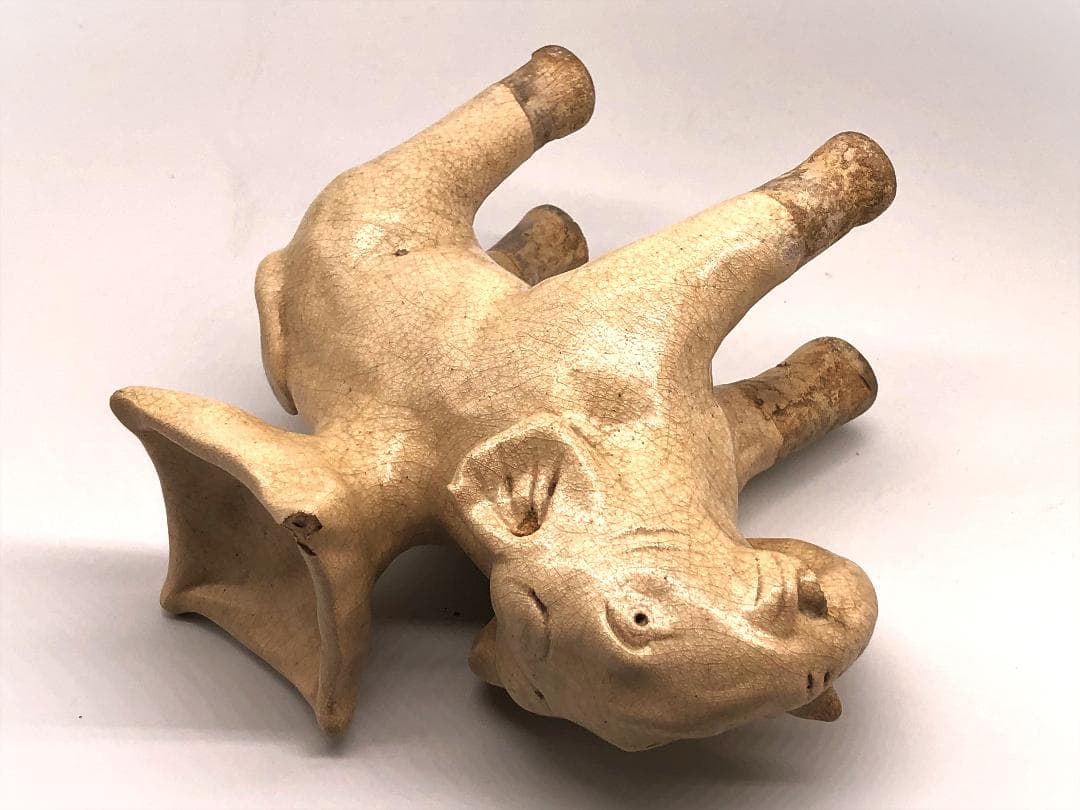 南洋陶磁 】 白釉象 宋胡禄/サンカローク 渡来品骨董 L0317F - メルカリ