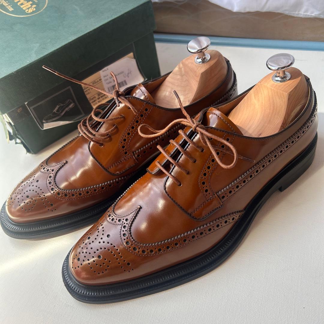 高級靴ブランド　church's 本革　靴　24cm チャーチ Church's 靴 シューズ ローファー ドレスシューズ ビジネス