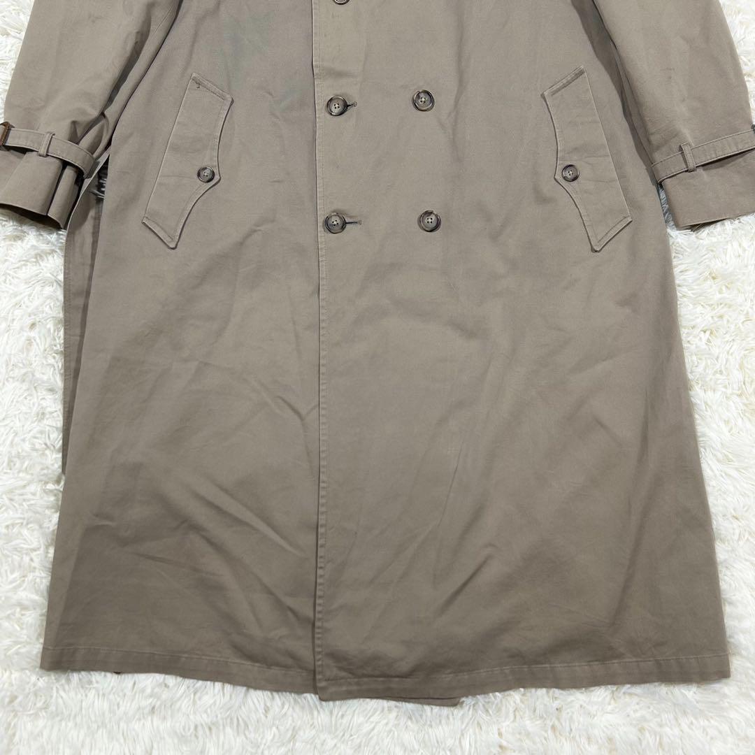 極美品 Dior トレンチコート46L マキシ丈 ロング丈 メンズXL ライナー