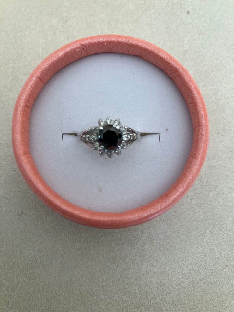 18金WGブラックダイヤモンドリング9号 楽天市場】18金 リング ブラックダイヤモンド イエローゴールドk18