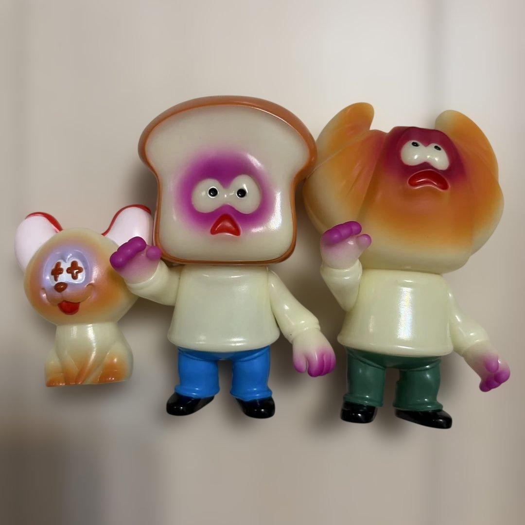 HUMANROBOT TOYS PANDEAD ショックン&ワッサン&DDセット レオンチャンネル×HUMAN ROBOTのPAN DEADコラボレーション!!「ショック