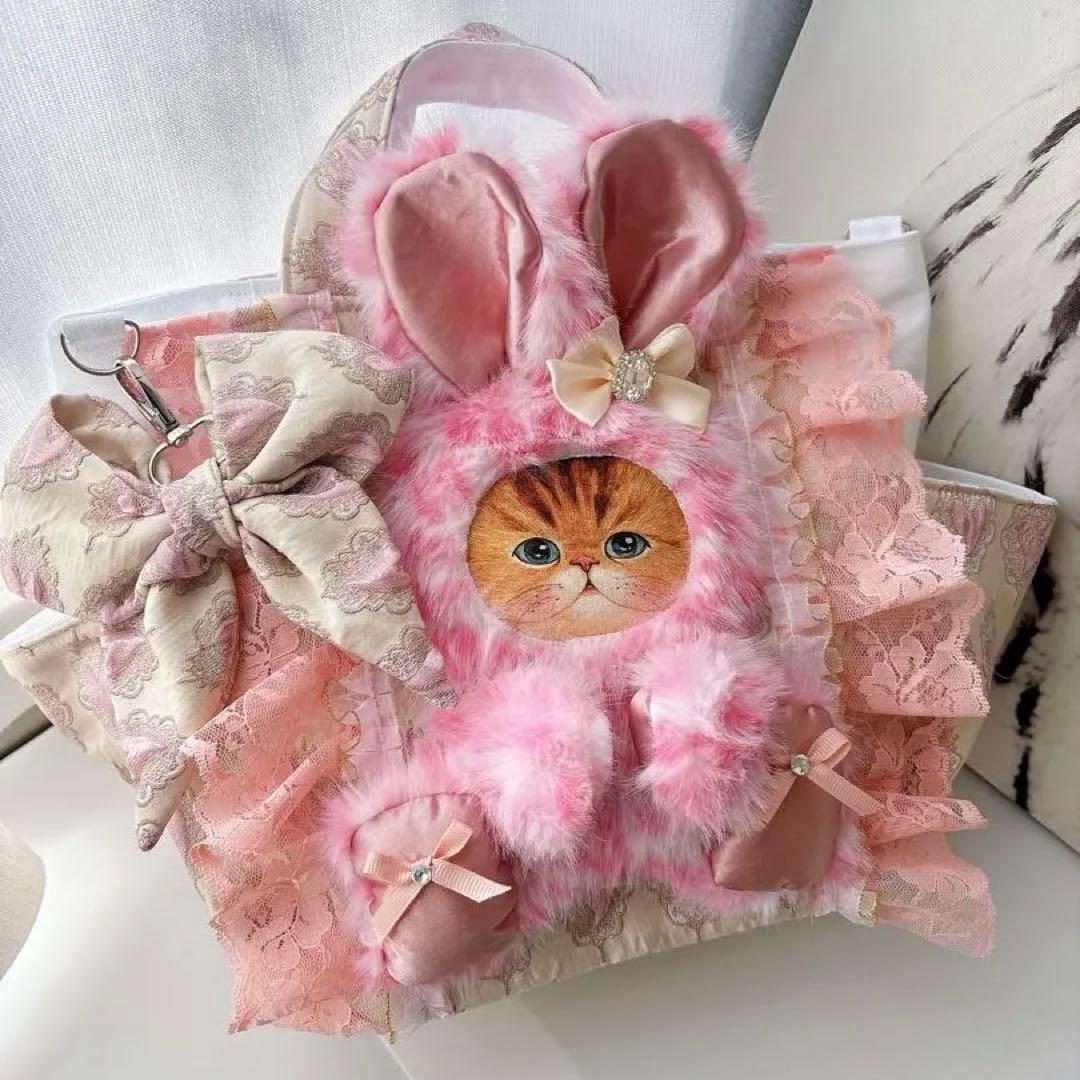 あ*き様 コヤンイサムチョン　バック　ピンクレオパード　ハンドメイド コヤンイサムチョン コロンバッグ ピンク - メルカリ