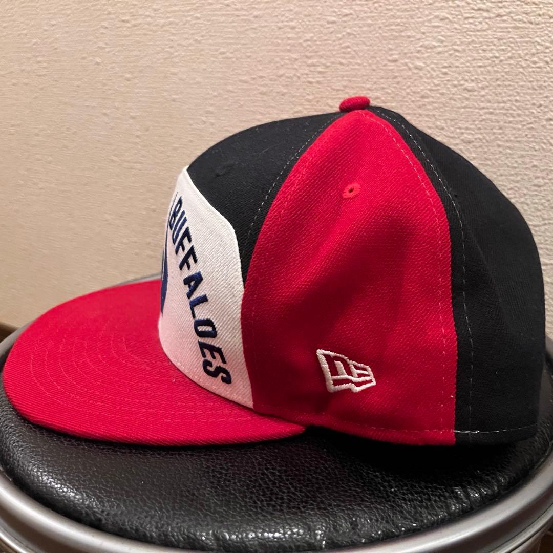 美品 NEWERA 7 5/8 60.6cm 大阪 近鉄 バファローズ 岡本太郎