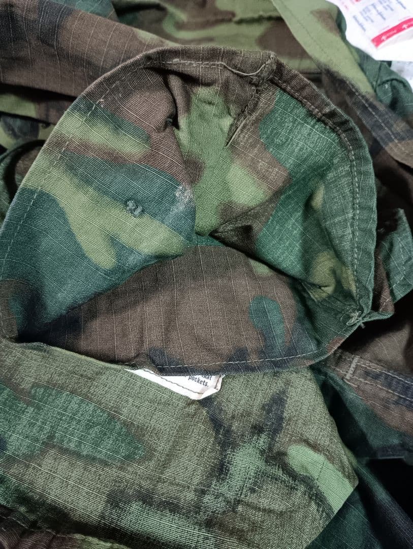 ベトナム戦争米軍ジャングルファティーグ4thEDRLグリーンリーフカモ