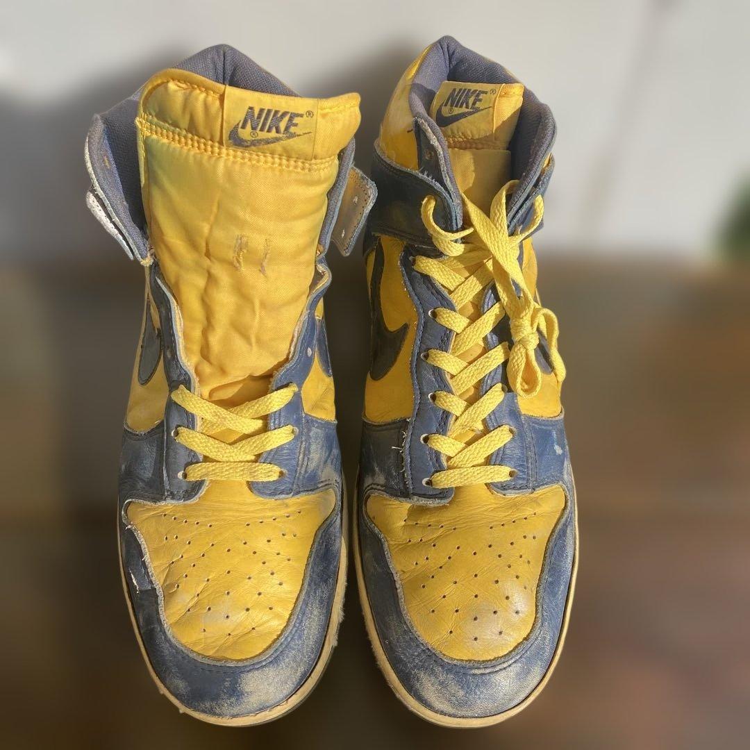 NIKE ダンクハイ　オリジナル　イエロー/ネイビー 楽天市場】【NIKE】ナイキ ダンク ハイ DUNK HIGH 29cm 黄色 紺