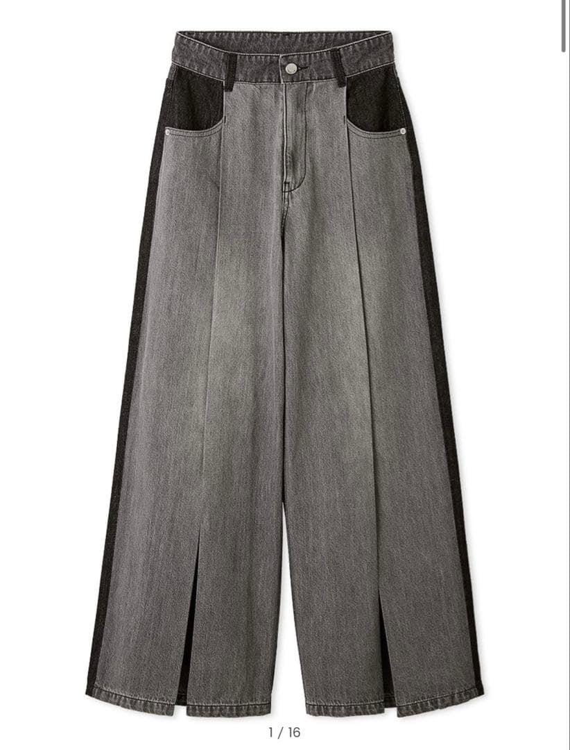 フレイアイディー　ボックスタックワイドデニムパンツ ボックスタックワイドデニムパンツ(ワイドパンツ)｜パンツ｜FRAY I.D