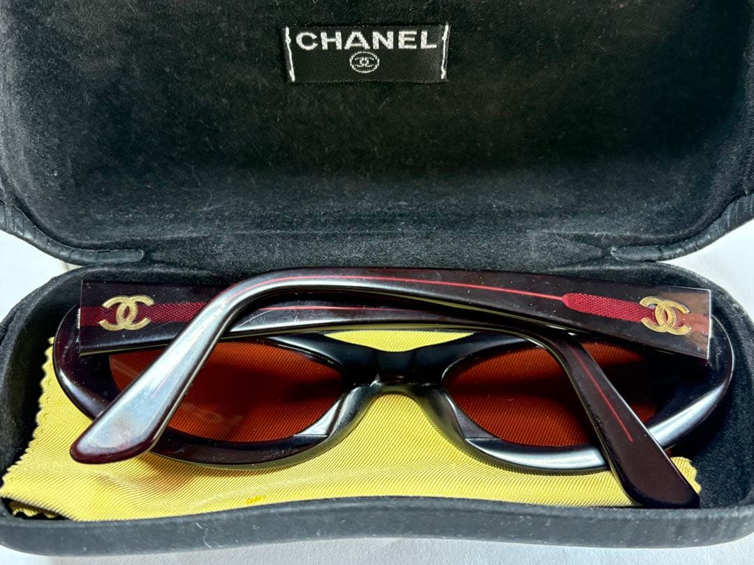 CHANEL ダークブラウン サングラス　レディース　偏光レンズ　ケース有 CHANEL（シャネル） 【ケース付属】CHANEL サングラス レディース