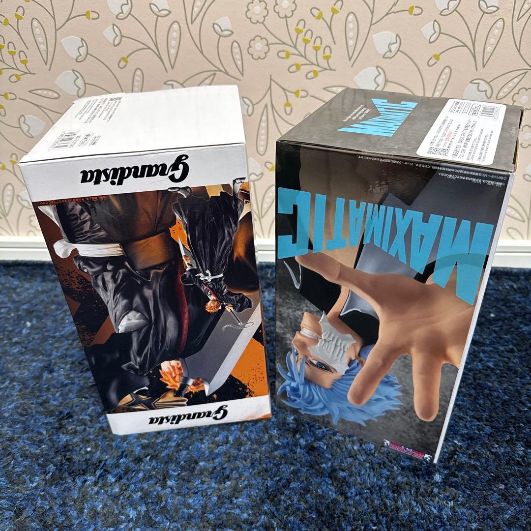 BLEACH】 黒崎一護・グリムジョー フィギュアセット - メルカリ