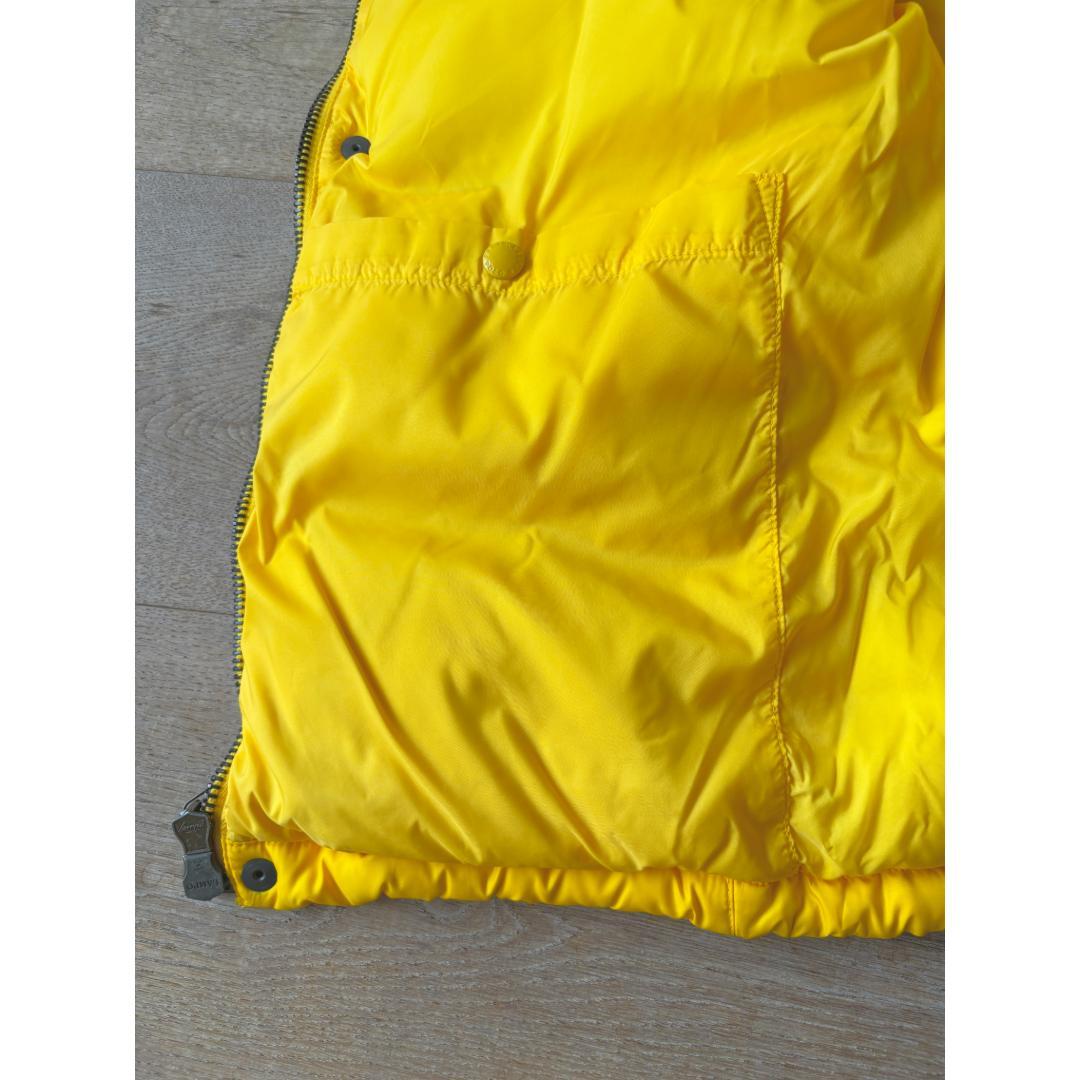 90's ラルフローレン ダウンベスト イエロー 美品 L