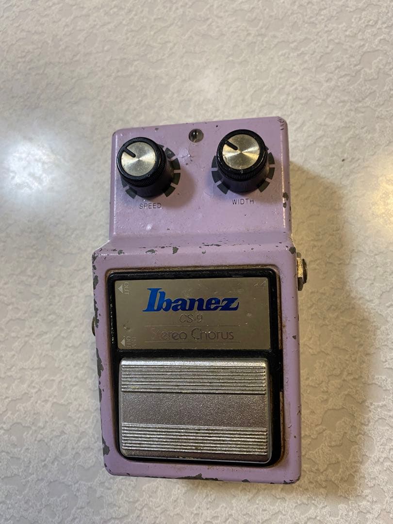 Ibanez CS-9 Chorus エフェクター 紫色 Ibanez CS-9 Chorus エフェクター 紫色 Ibanez Chorus