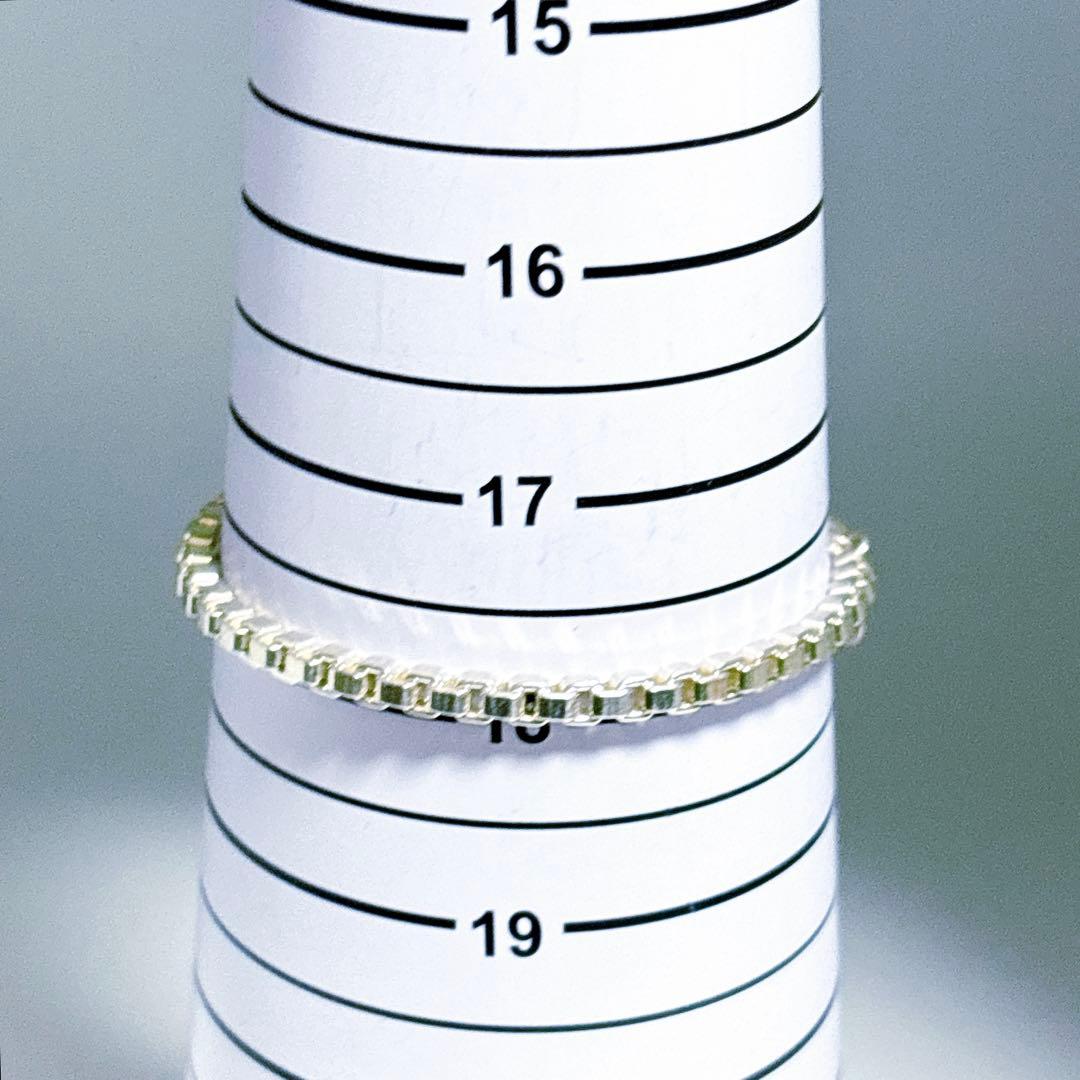 【美品】18.7cm ティファニー ベネチアン ブレスレット シルバー925