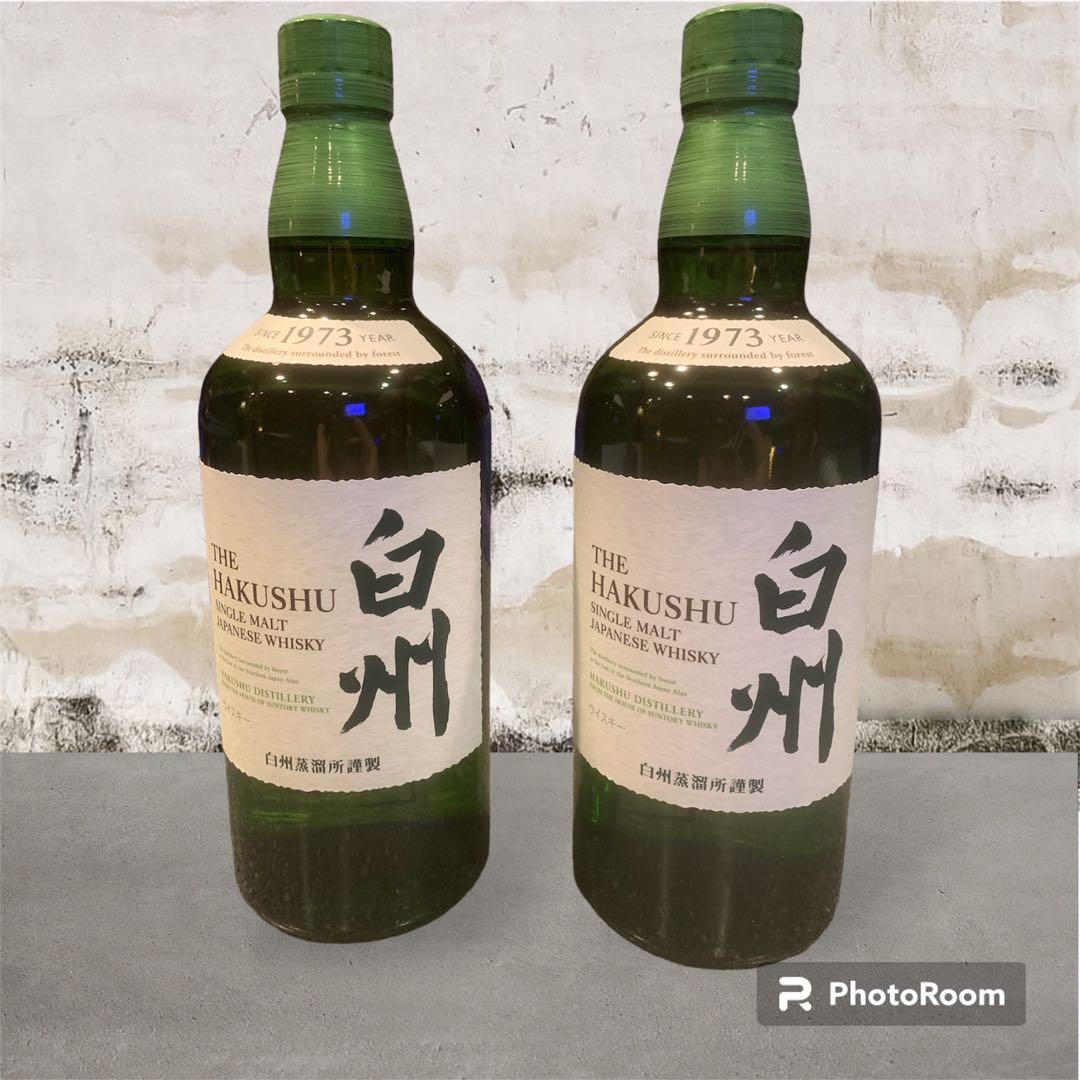 白州 シングルモルトウイスキー 700ml 2本セット - メルカリ