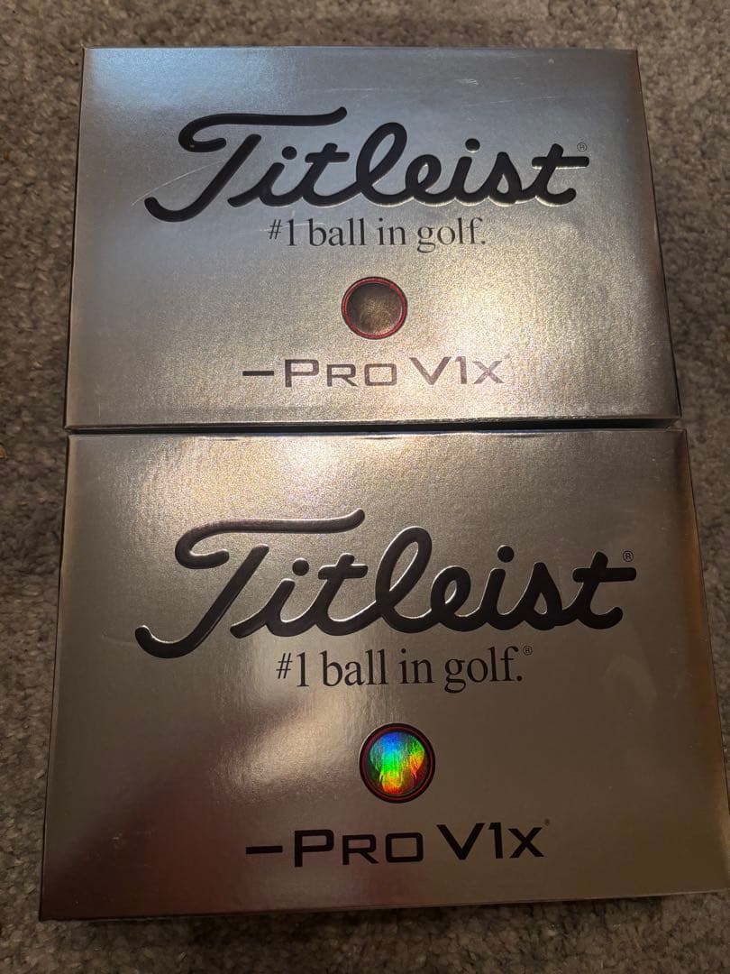Titleist Pro V1x レフトダッシュ　ゴルフボール 2箱セット 楽天市場】【大特価】【2ダースセット】タイトリスト ゴルフボールプロ