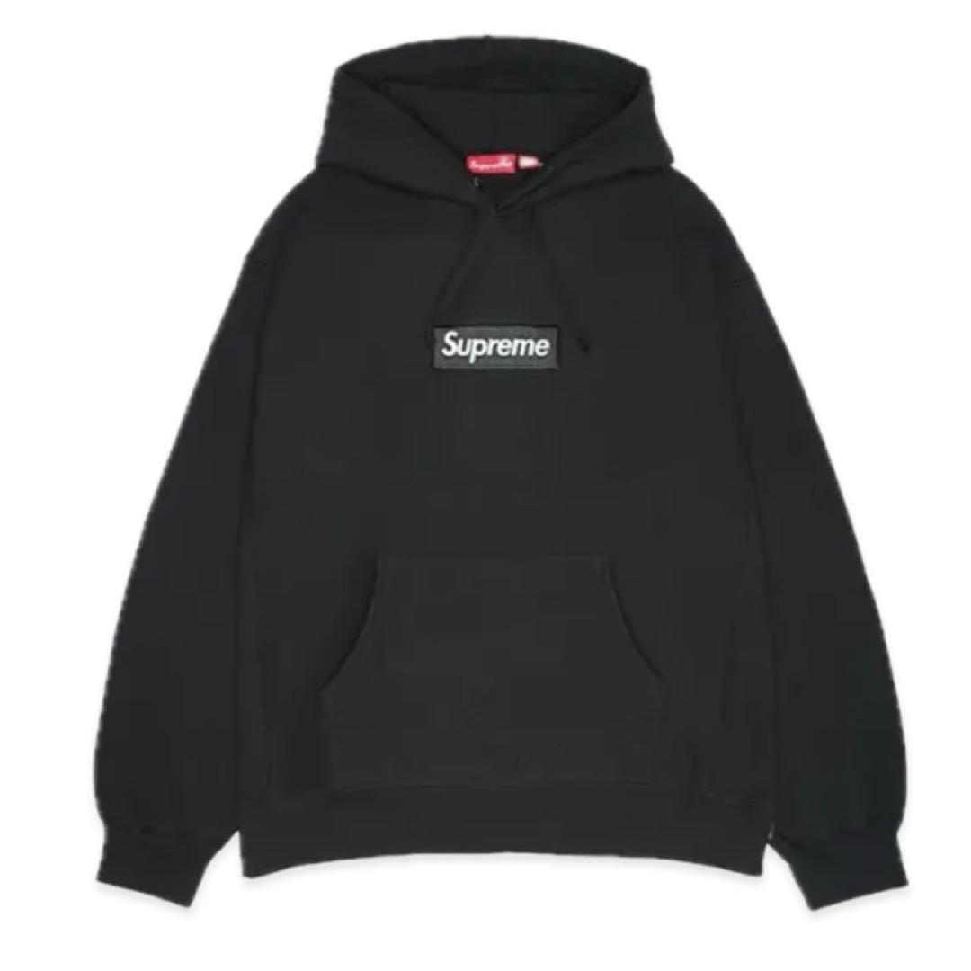 トップス Supreme Box Logo Hooded Sweatshirt(24FW) Supreme Box Logo Hooded Sweatshirt Sweatshirt (FW24) Navy – LacedUp