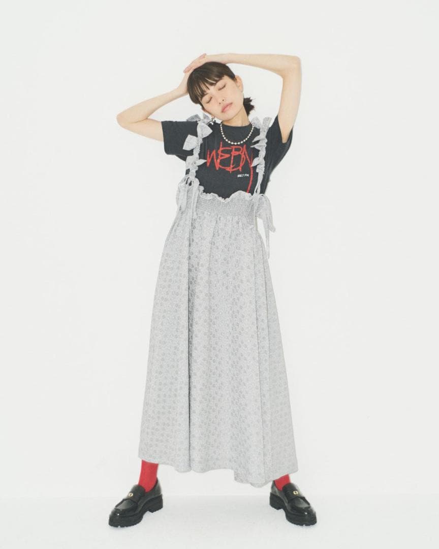 新品タグ付】USAGI限定CL bibiy MIMI RIBBON SKIRT - メルカリ