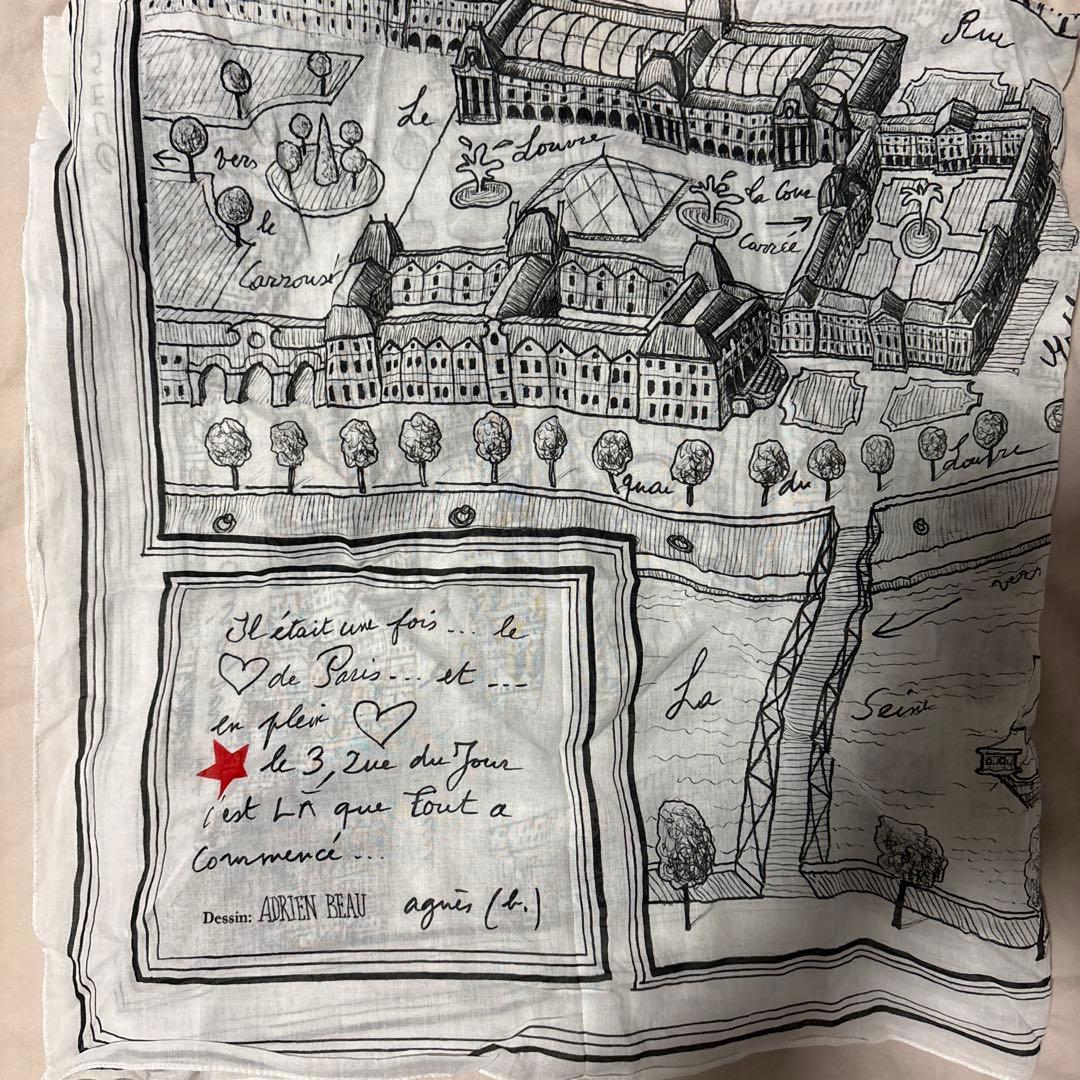 アニエスベー　バンダナ　スカーフ agnes b. - アニエスベー スカーフの通販 by Aya 断捨離中