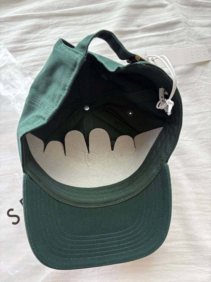 タグ付き！SEA seavalley smcワッペンキャップ グリーン
