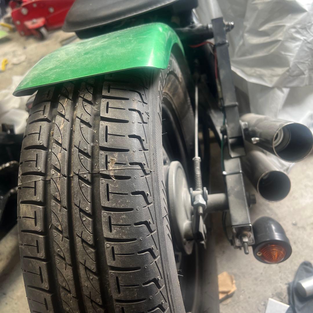 JAZZ 太足 リアタイヤ ホイール マグナ50 カスタム - メルカリ