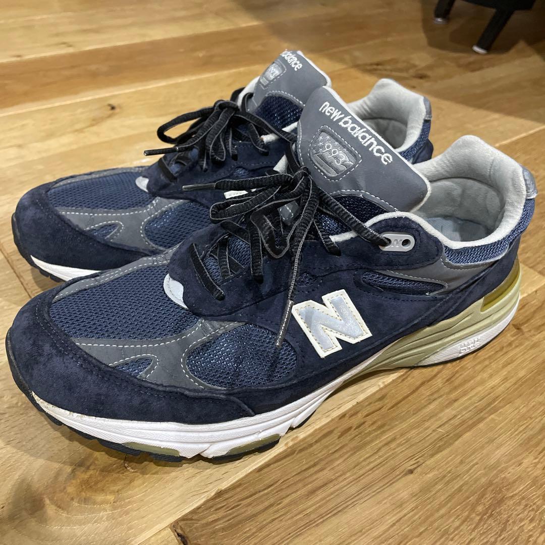 New Balance 993 ネイビー MR993NV USA製 27.5㎝ - メルカリ