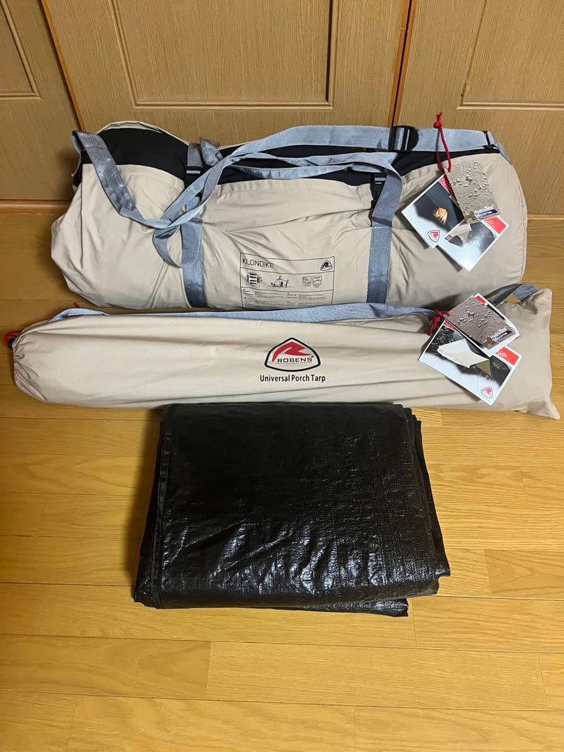 ローベンスクロンダイク(6人用)ローベンスポーチタープＤ&Rグランドシートセット ローベンス クロンダイク / ROBENS Klondike 6人用 ワンポール テント