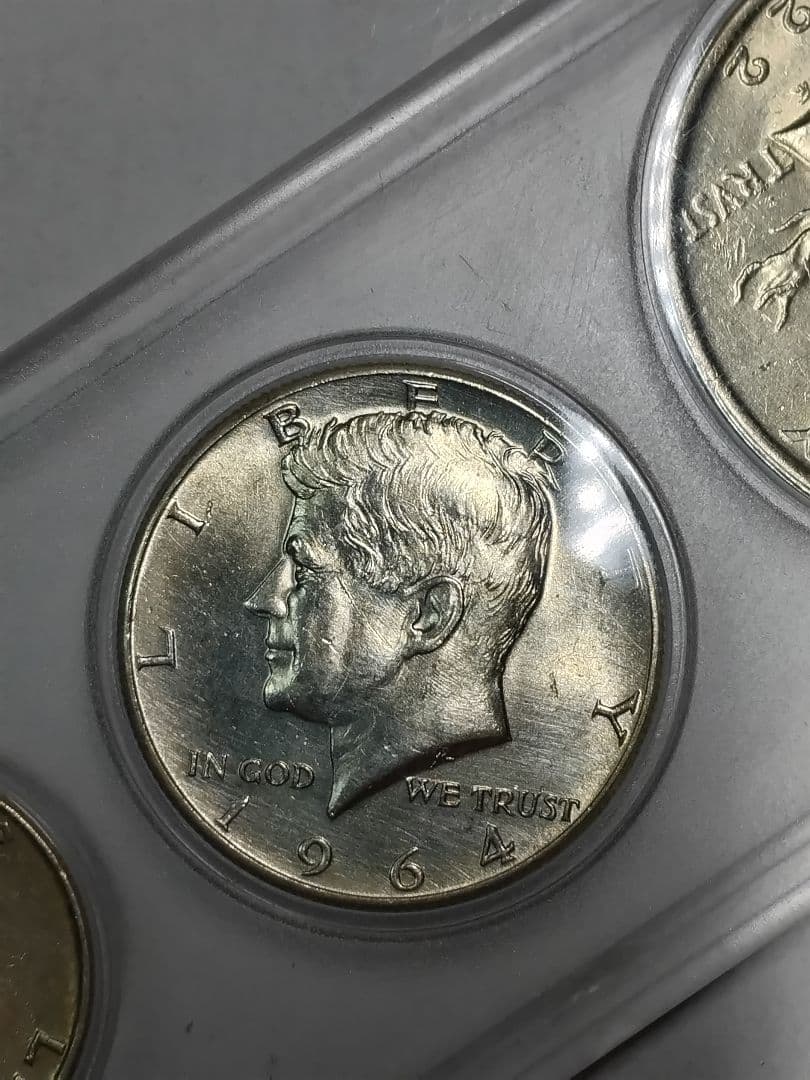 hab018 アメリカ ストア コインセット 1922年ピースダラー、銀貨含む6