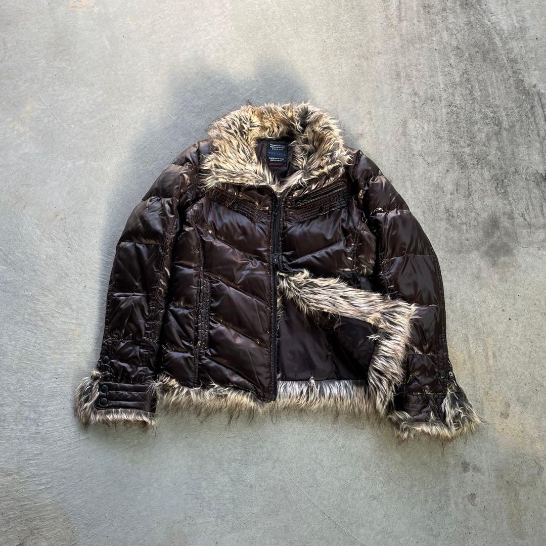 00s archive ファーダウン opium 平成 お兄系 y2k 光沢