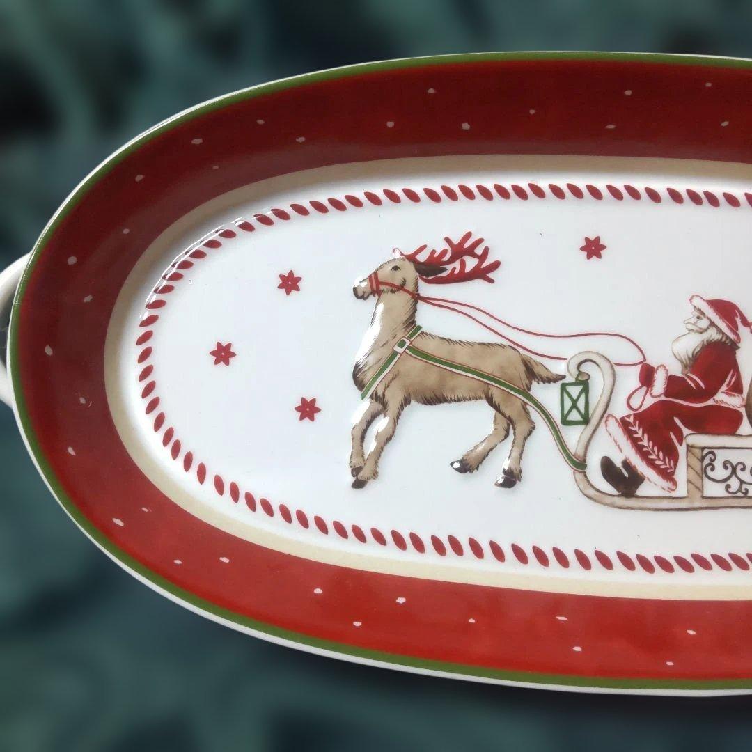 ゆ*こ様 クリスマス Villeroy＆Boch サンタクロース トナカイ 皿 ゆ*こ様 クリスマス Villeroy＆Boch サンタクロース トナカイ 皿 ゆ*こ
