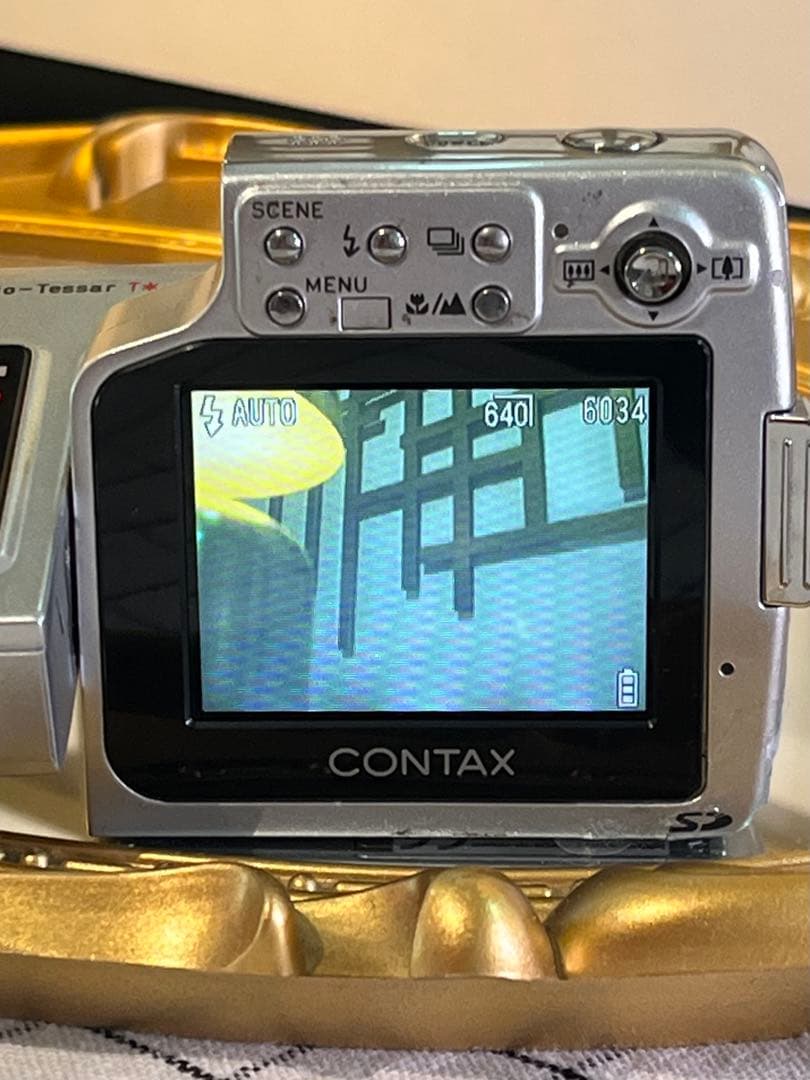 CONTAX U4R ブラック Carl Zeiss テッサー搭載 動作確認済 - メルカリ