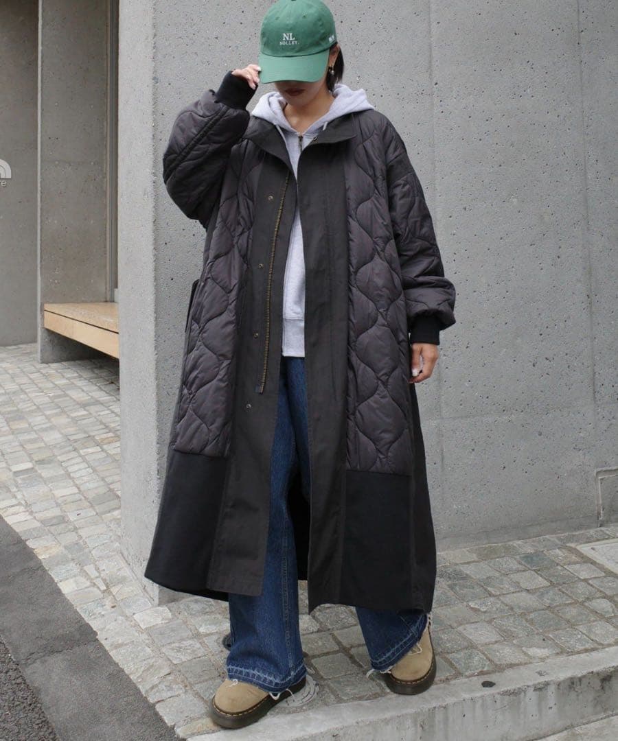 etsinta 切替マキシミリタリーコート セール】≪新色登場≫【etsinta/エシンタ】切替マキシミリタリーコート