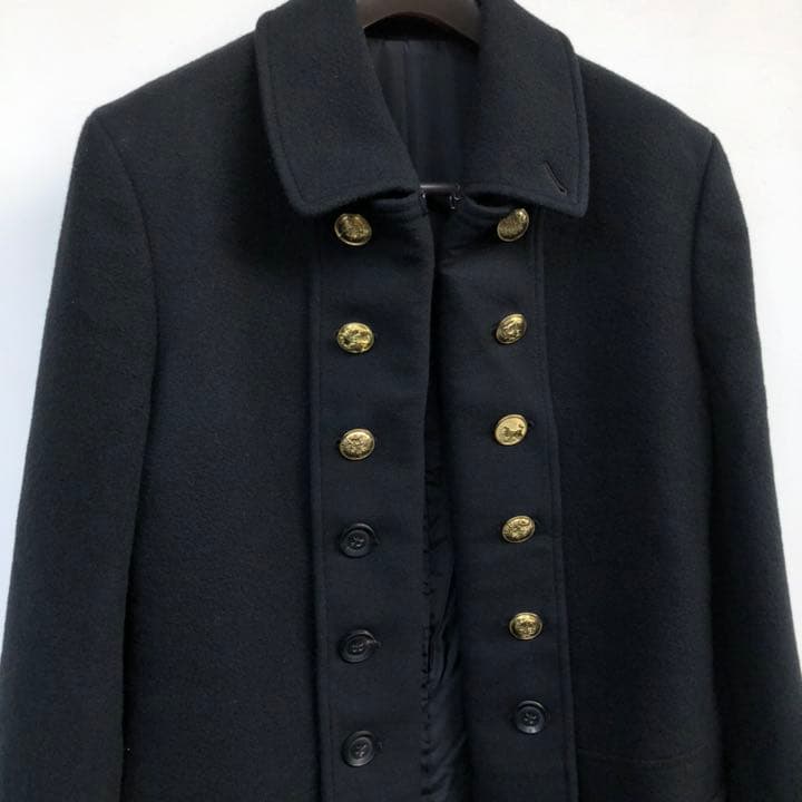 サイズ2 ヨウジヤマモト 19aw 金ボタン ナポレオンコート 金釦 - メルカリ