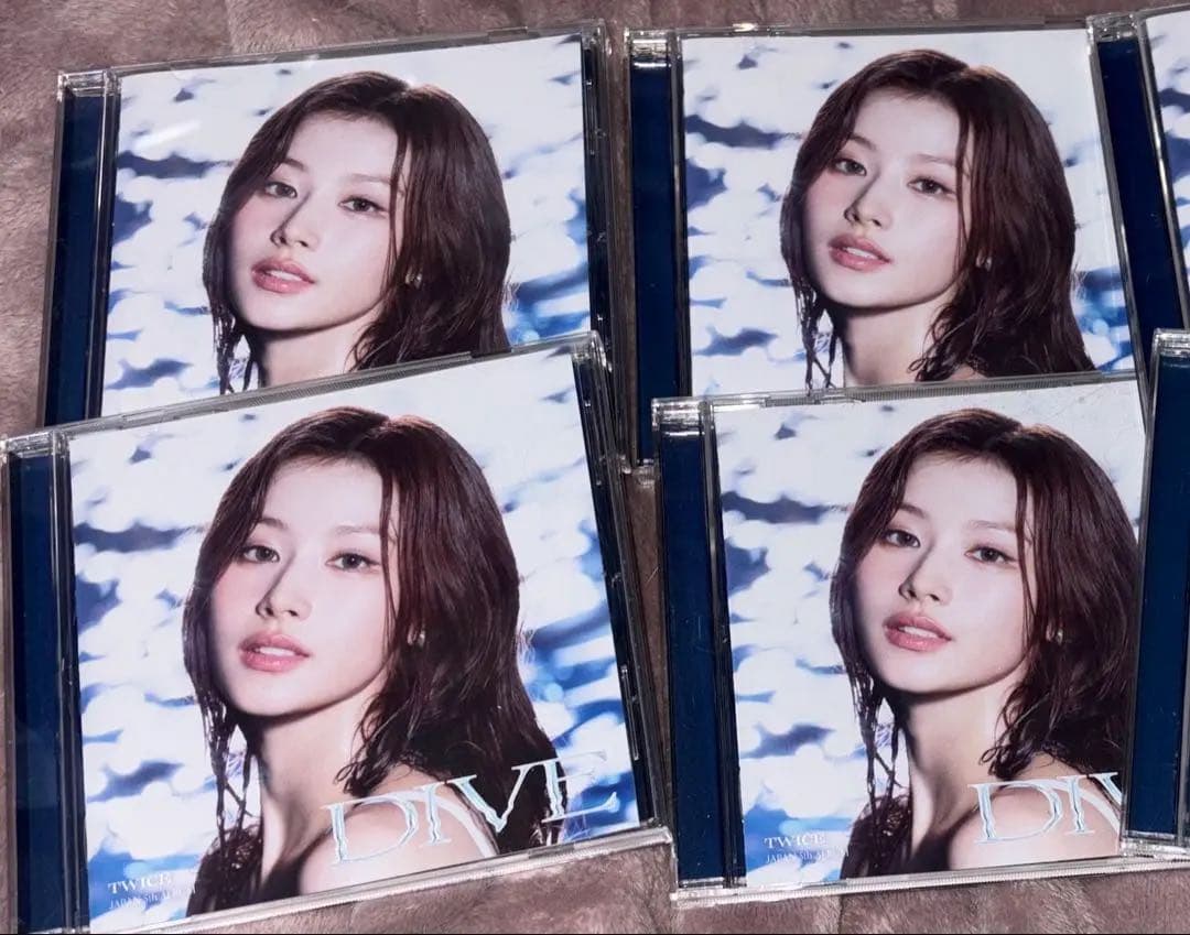 TWICE サナ DIVE セット 4枚 SANA TWICE Japan DIVE Photocard POB Tower record HMV ONCE SOLO