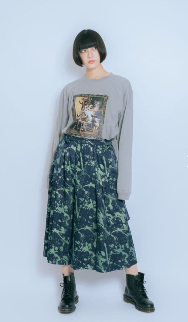 mirai2824です。【新品】&エルシー　スプラッシュパンツ mirai2824です。【新品】&エルシー スプラッシュパンツ AZUL BY MOUSSY