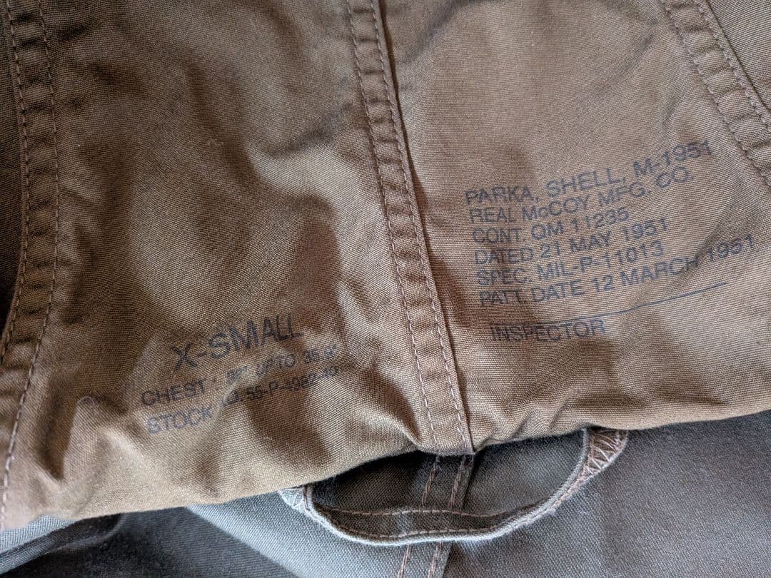 リアルマッコイズ モッズパーカー MJ13151 希少 m51 - メルカリ