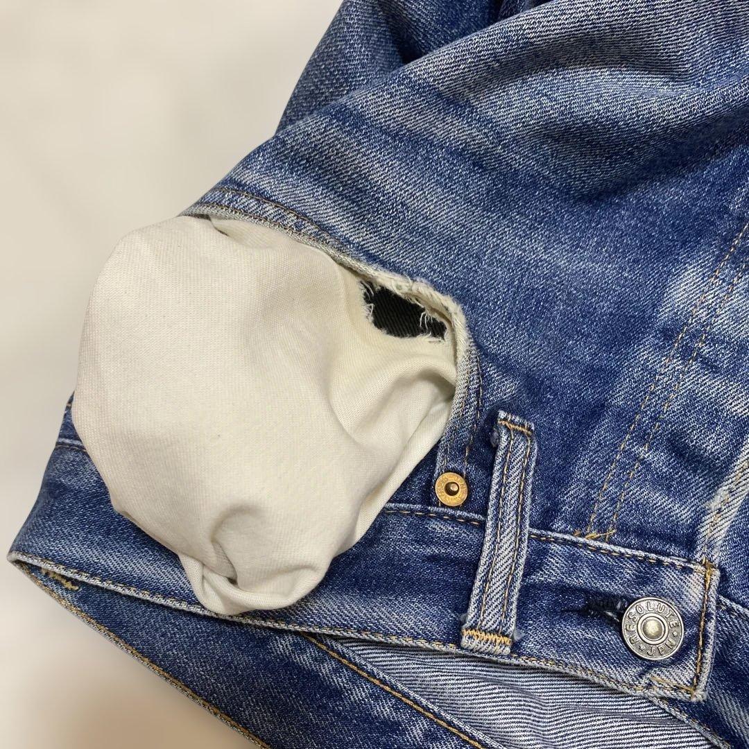 リゾルト710 W34L32 ストレートジーンズ セルビッチ 501 66 - メルカリ