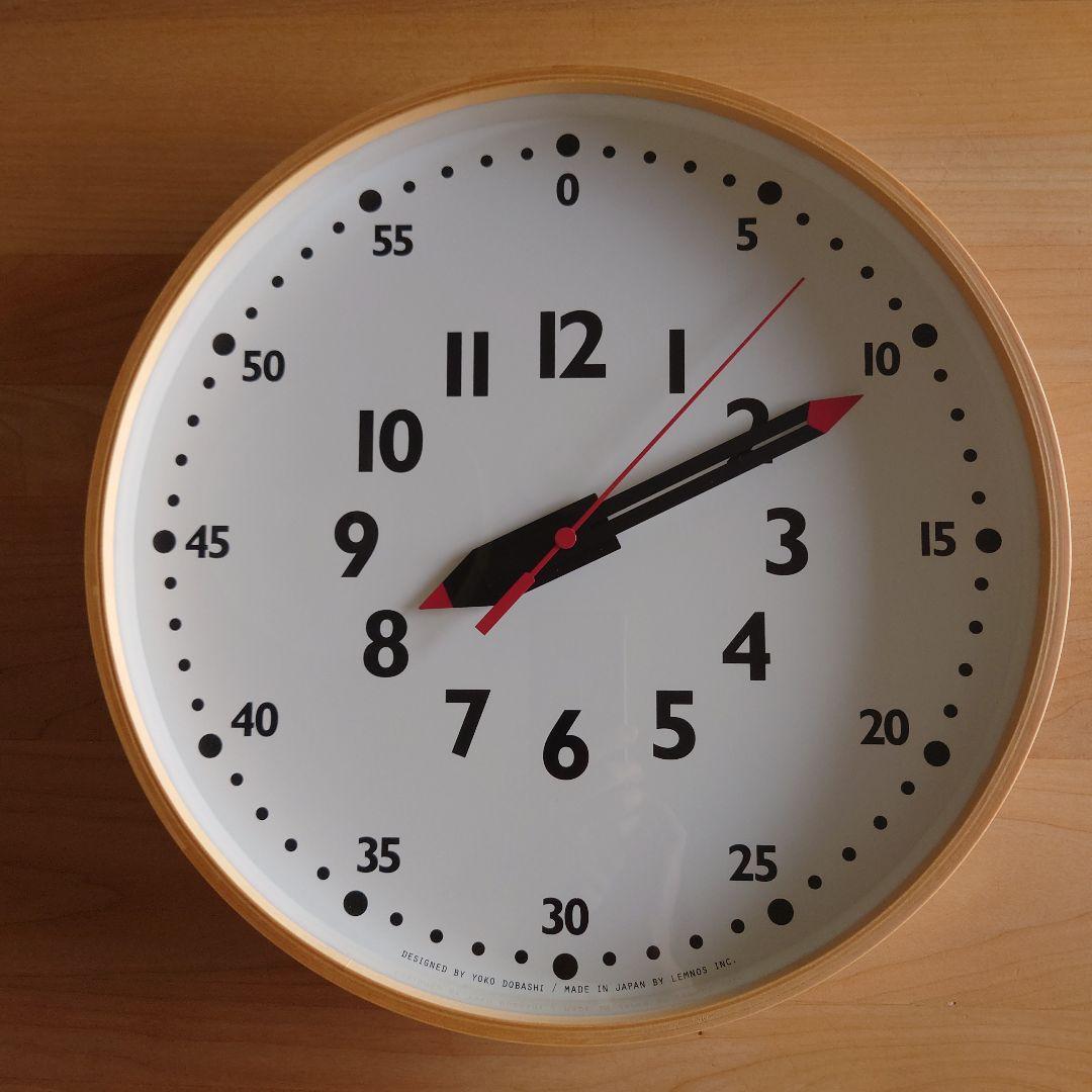 ふんぷんクロック　Ｌサイズ Lemnos/fun pun clock Lサイズ -時計の読めない子が、読みたいと思う