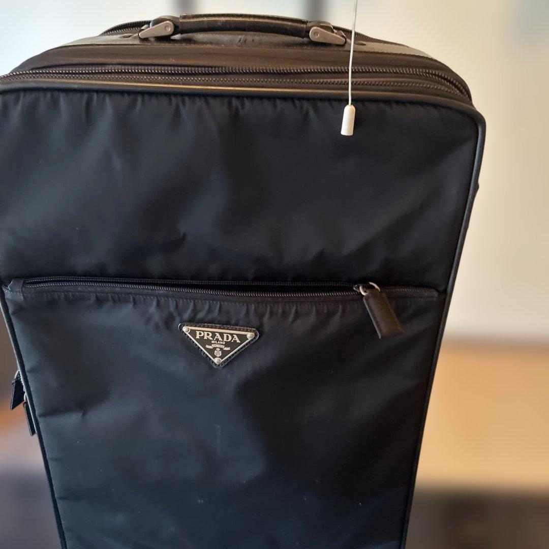 PRADAキャリーバックV142黒ナイロン旅行。サクランボさん専用商品