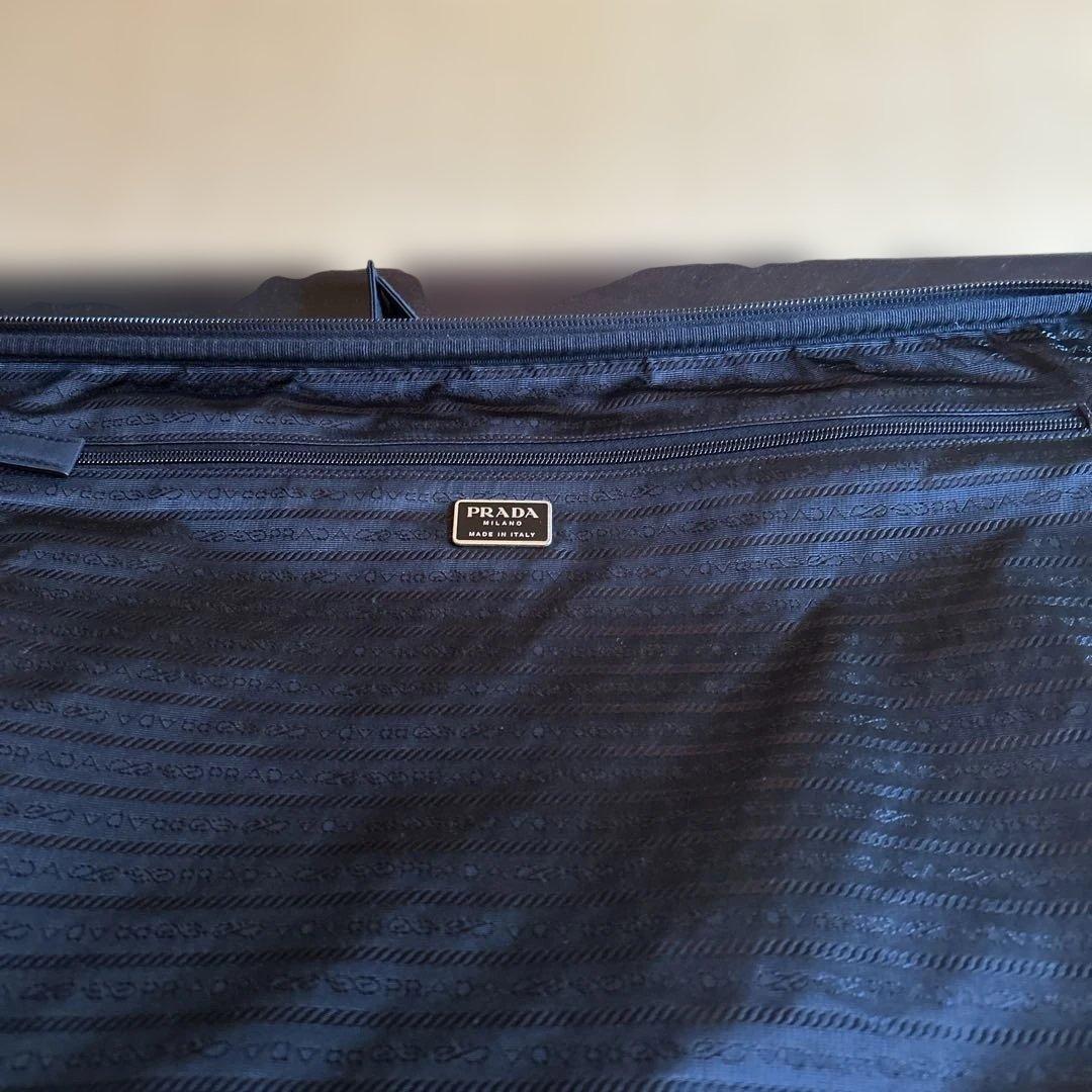 PRADAキャリーバックV142黒ナイロン旅行。サクランボさん専用商品